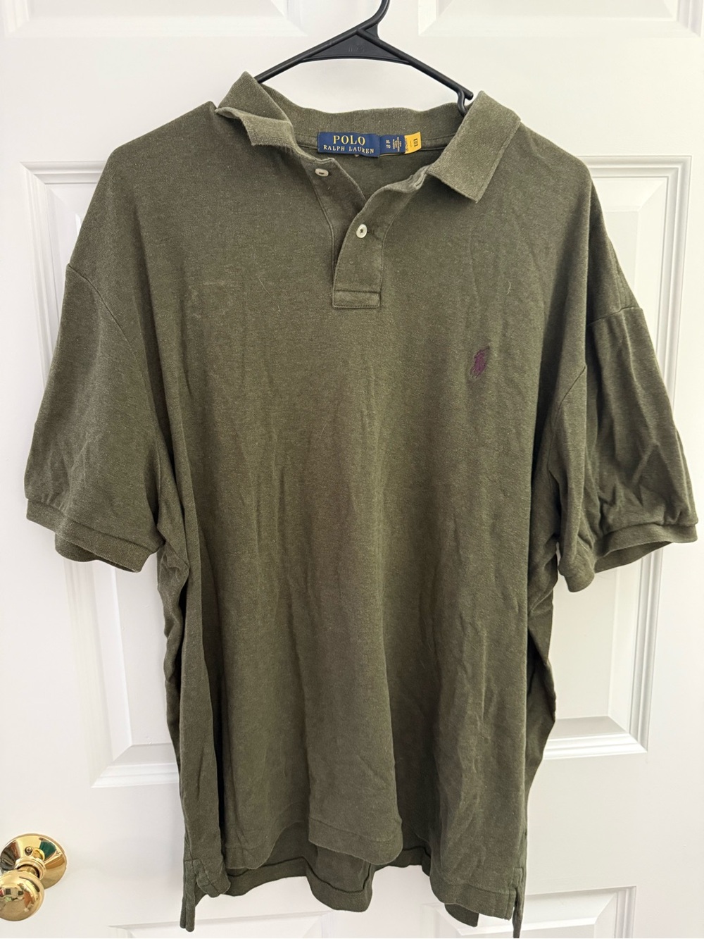 Polo by Ralph Lauren Olive Green Short-Sleeve Classic Polo